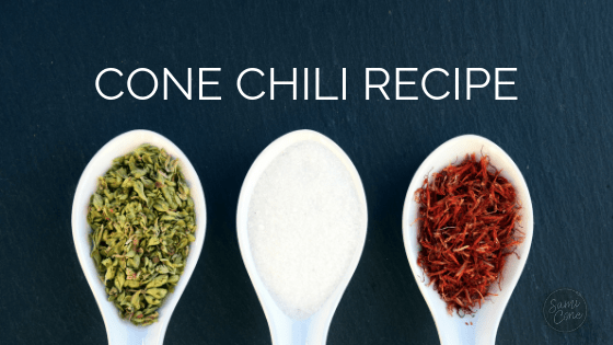 CONE CHILI RECIPE