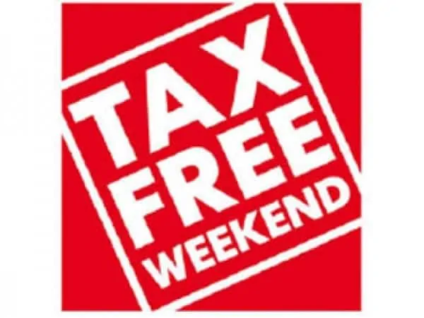 Tax Free Week- Back to School Deals