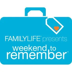 Family Life weekend to remember suitcase logo