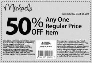 40% Off In December 2023, Michaels Coupons