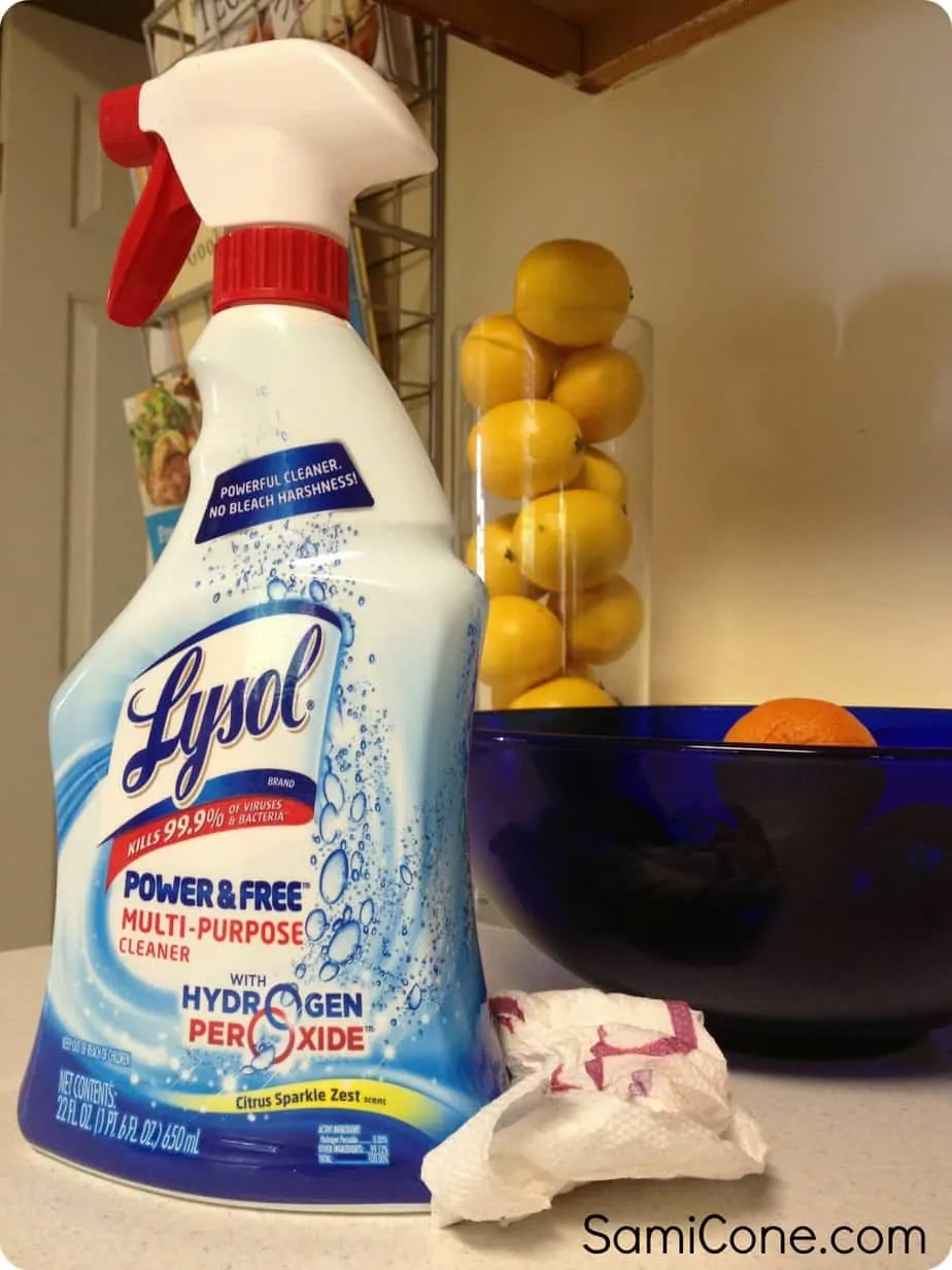 lysol power free kitchen cleaner no bleach