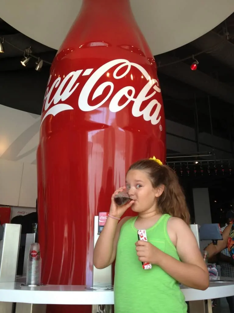 world of coke atlanta girl mom weekend