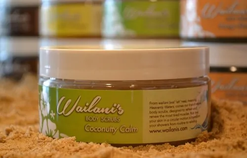 wailani's body scrub giveaway coconutty calm review