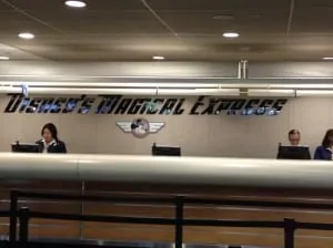Disney Magical Express sign