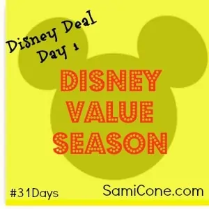 disney value season travel deals
