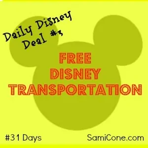 free disney transportation disney deals 31 days day 3