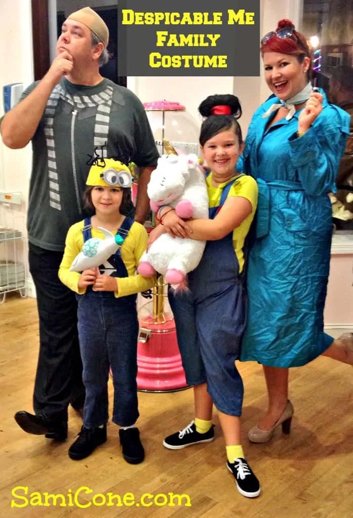 Despicable Me family costume ideas DIY