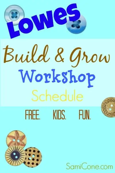 loses build and grow workshop schedule 2014