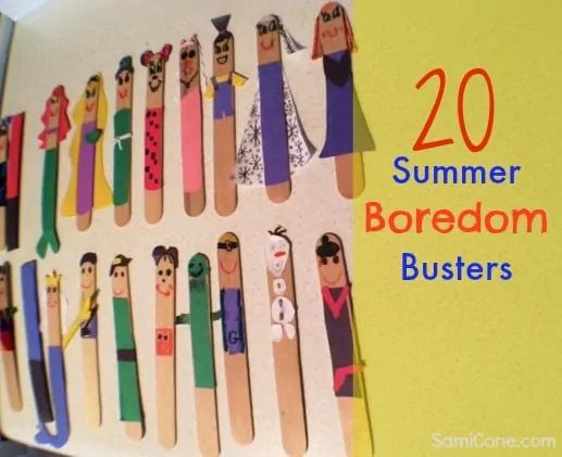 summer boredom busters