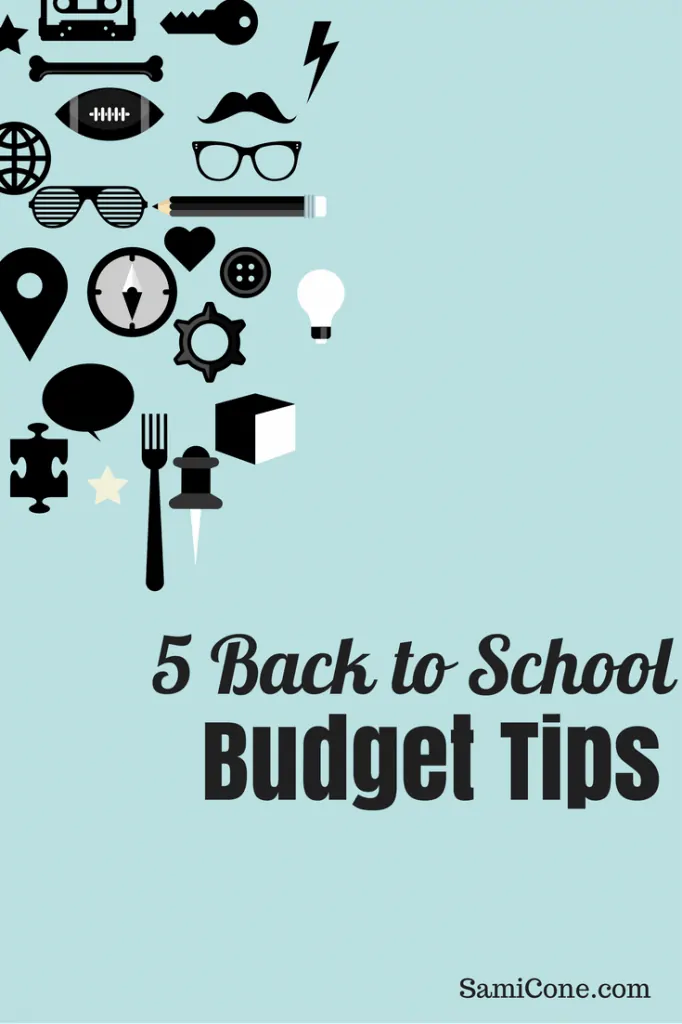 5 Back to School Budget Tips