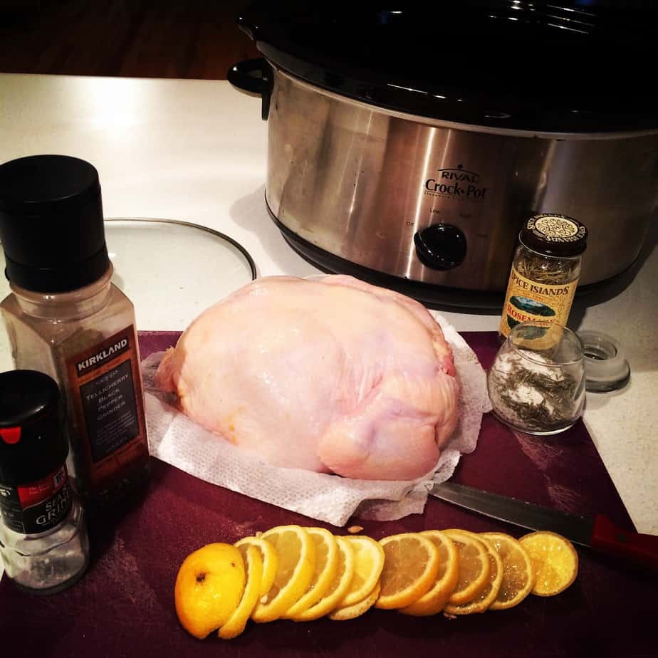 Lemon Rosemary Chicken slow cooker emeals