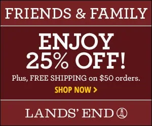 Lands End Friends and Family Sale 2014