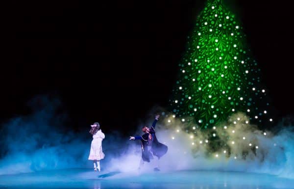 Clara and Uncle Drosselmeyer. Photo by Karyn Photography