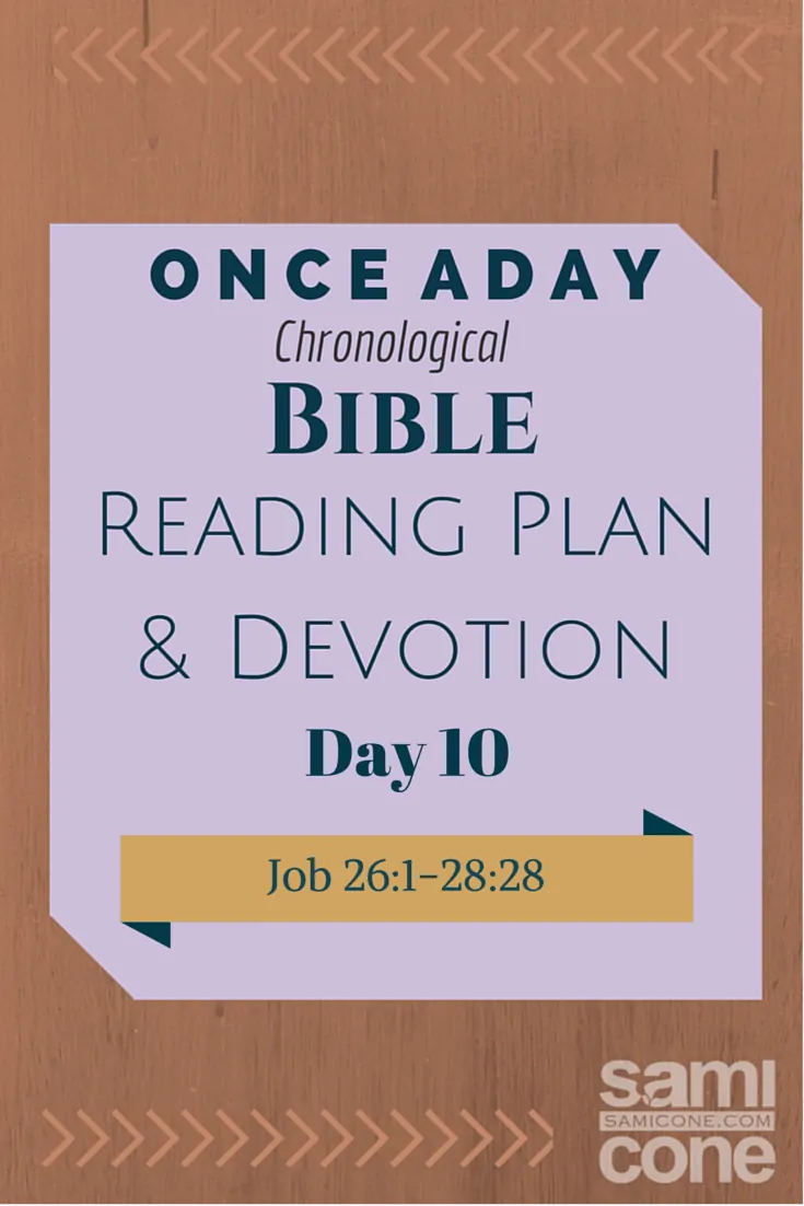 Once A Day Bible Reading Plan & Devotion Day 10