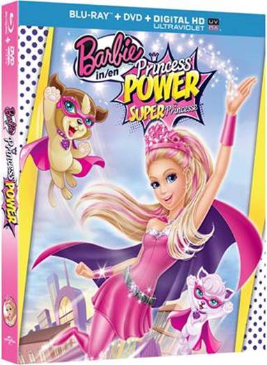 Barbie in Princess Power Blu-Ray Combo Pack & DVD Giveaway