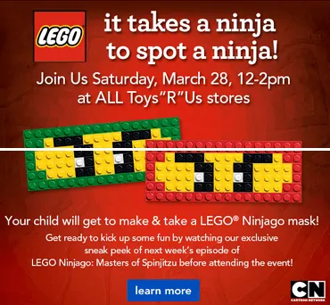 Toys R Us LEGO Ninjago Event