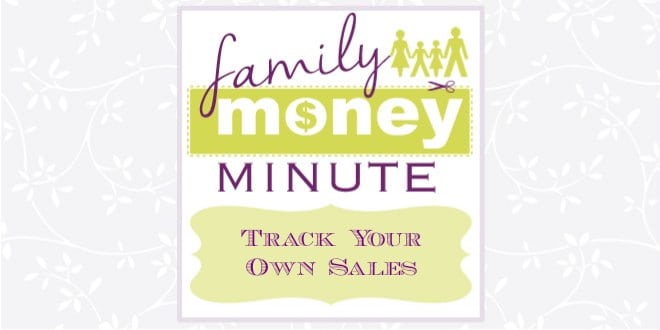 Track Your Own Sales