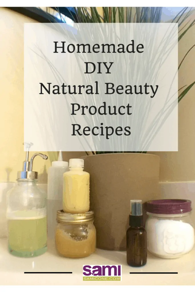 Homemade DIY Natural Beauty Product Recipes