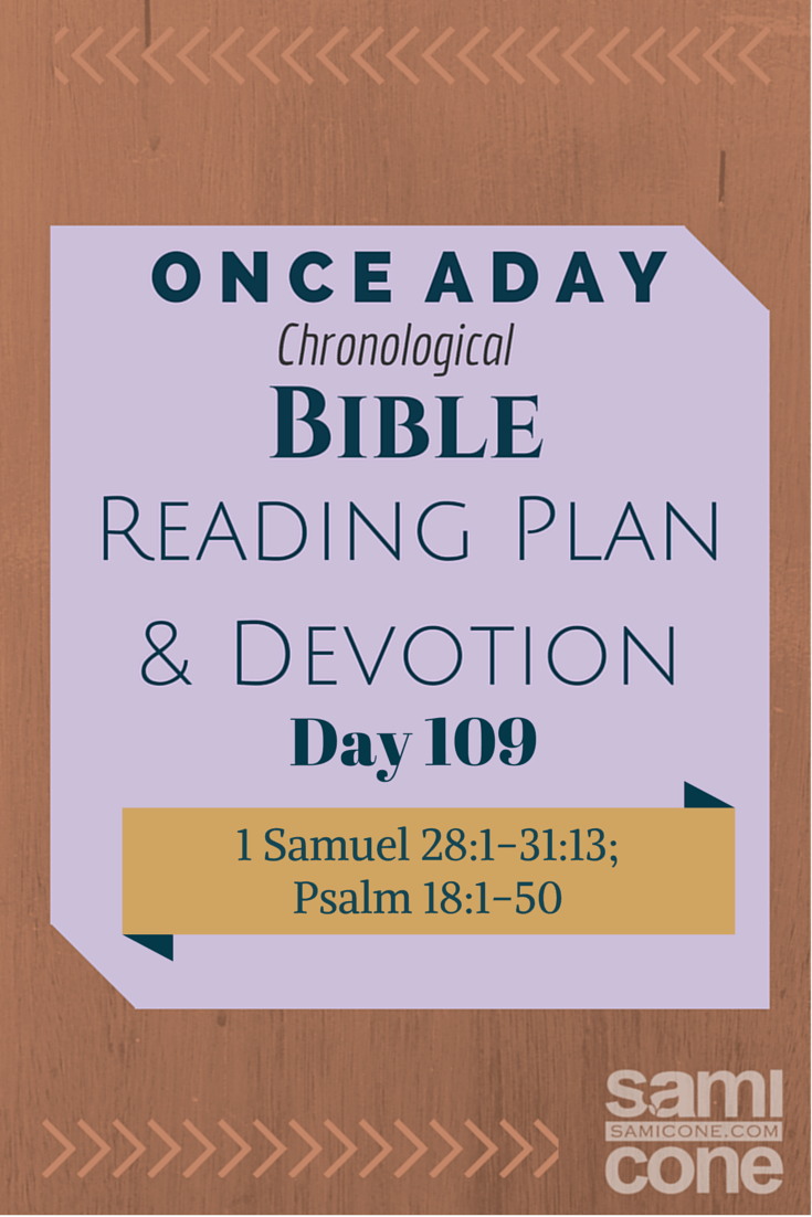 Once A Day Bible Reading Plan & Devotion Day 109