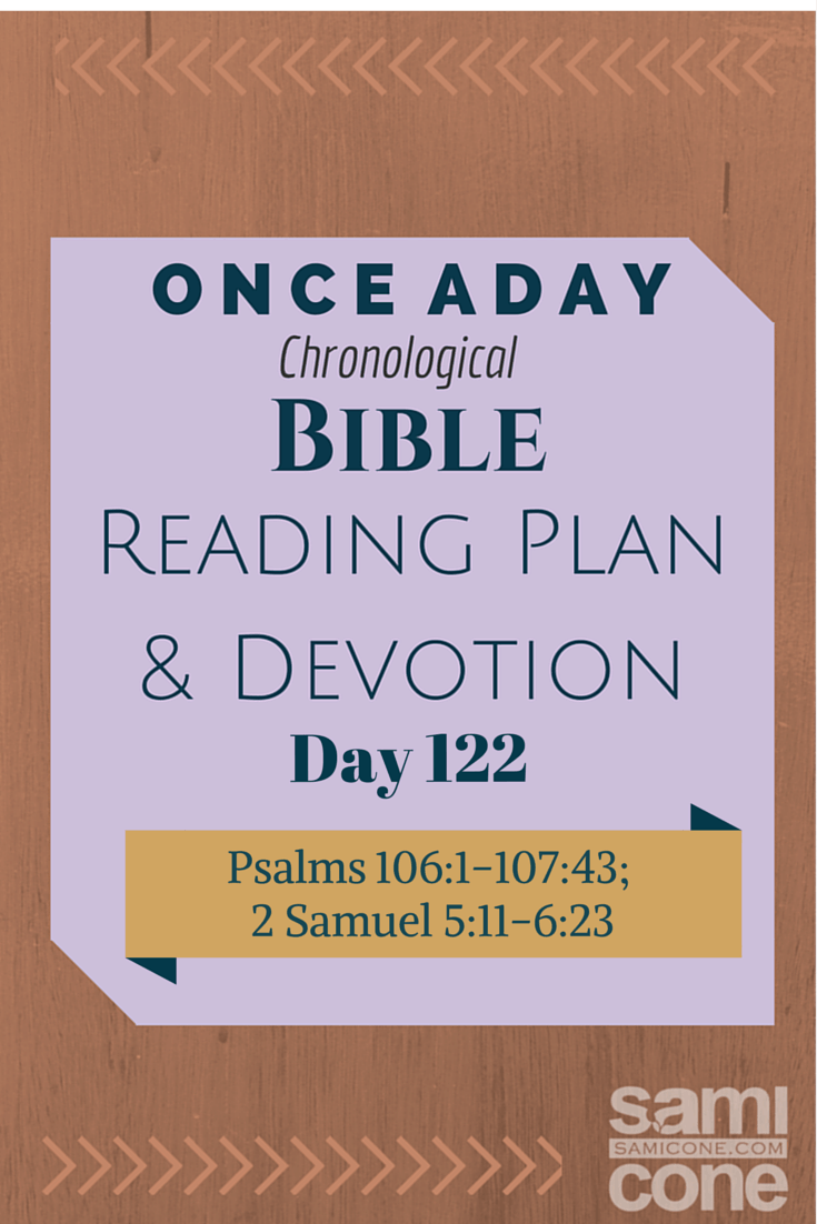Once A Day Bible Reading Plan & Devotion Day 122