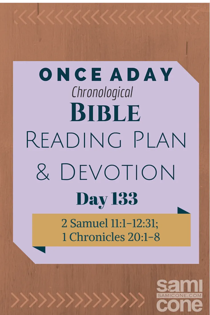 Once A Day Bible Reading Plan & Devotion Day 133