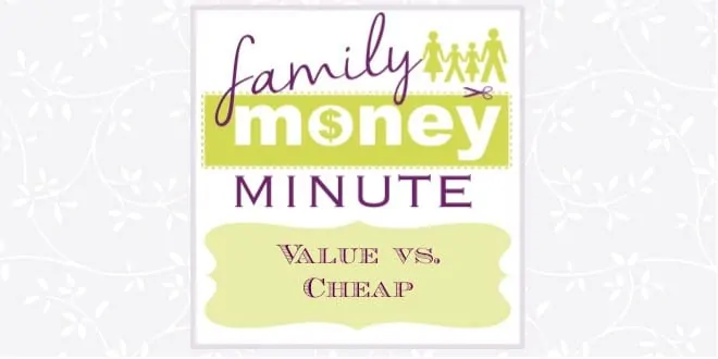 Value vs. Cheap