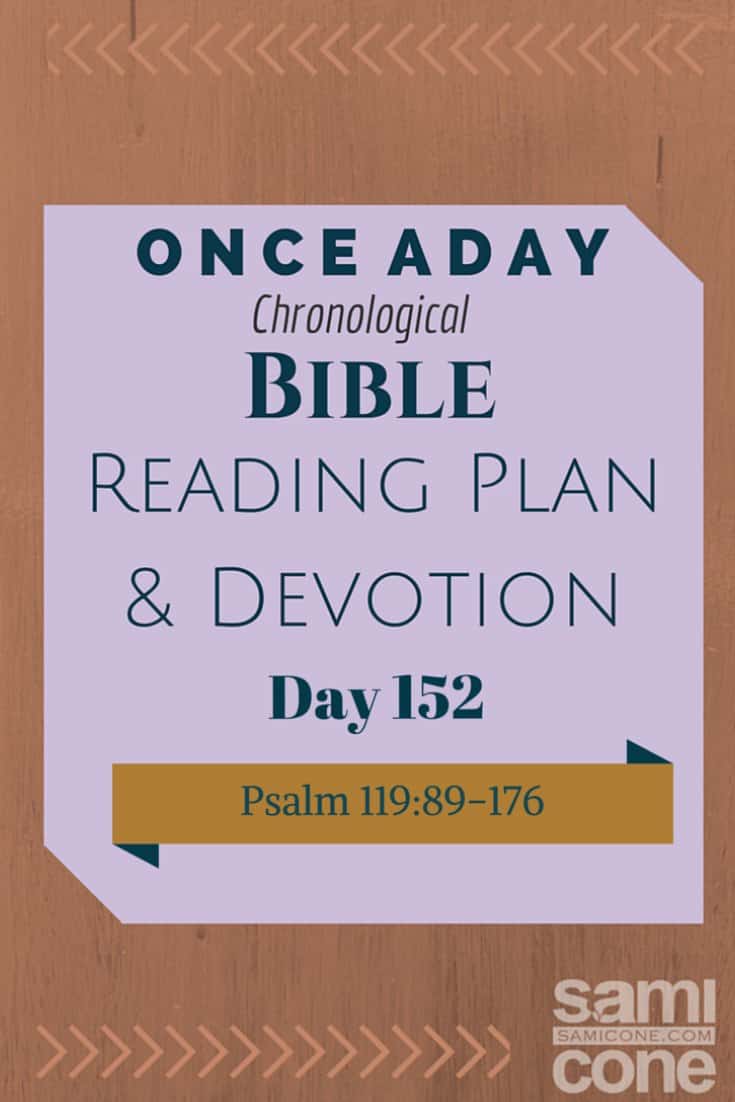 Once A Day Bible Reading Plan & Devotion Day 152