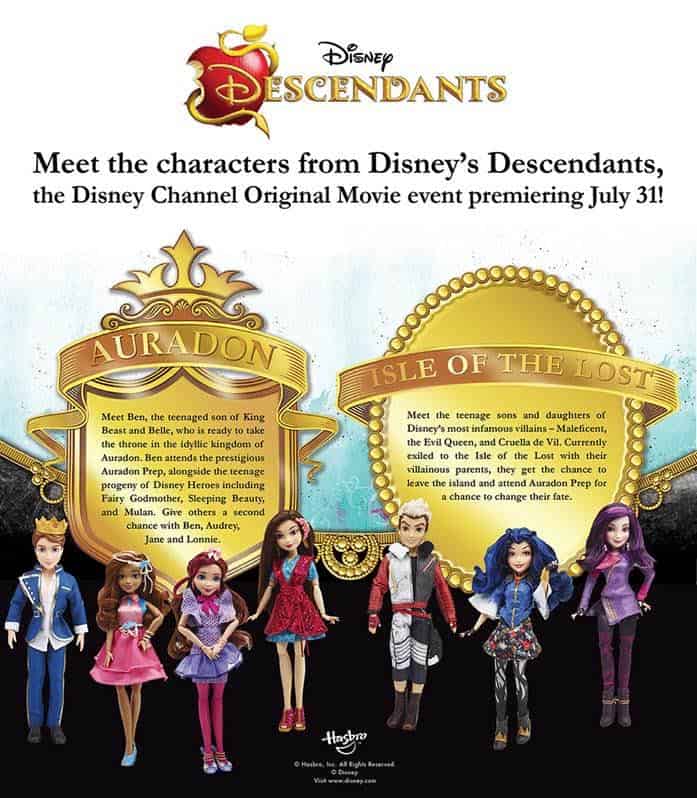 Disney Descendants dolls