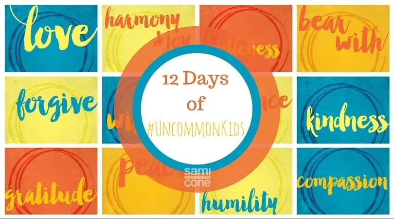 12 Days of uncommon kids day 1 love