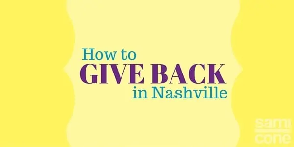 give back nashville volunteer
