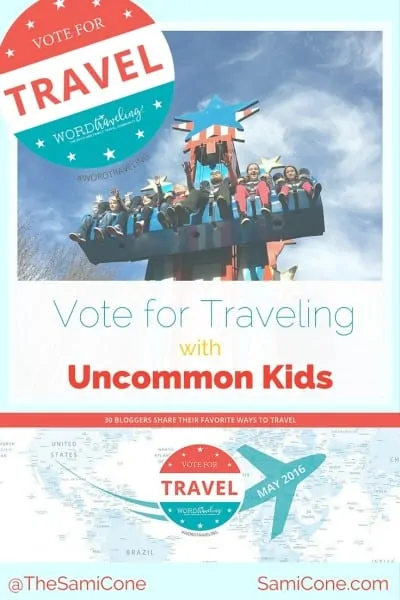 vote for traveling with uncommon kids