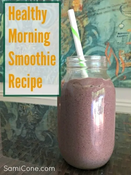 healthy morning smoothie recipe