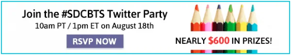 savings twitter party SDCBTS banner