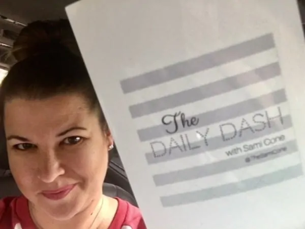 The Daily Dash: October 14, 2016 {Writing Day}