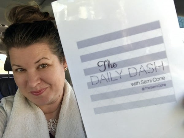 The Daily Dash: January 30, 2017 {Day Before Travel}