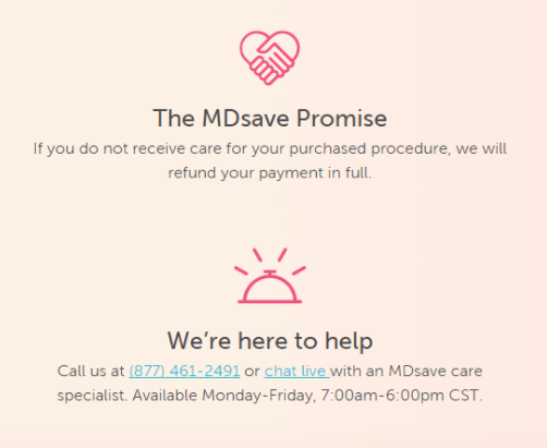 MDsave-promise