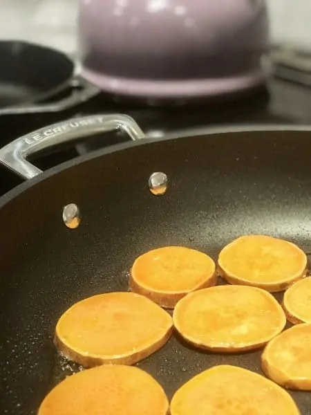fried sweet potatoes