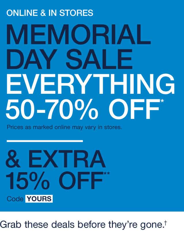 Gap Outlet Printable Coupon May 2018 | Deals & Freebies