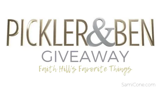 pickler and ben show giveaway faith hill favorite things