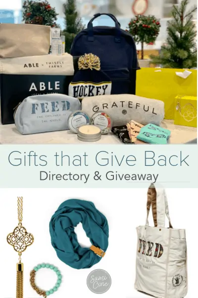 Gifts that Give Back Giveaway Directory