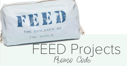 feed projects cosmetic bag promo code