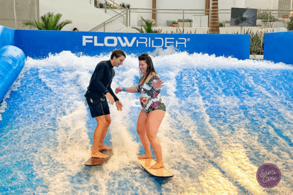 Soundwaves Opryland Nashville FlowRider Sami Cone surfing