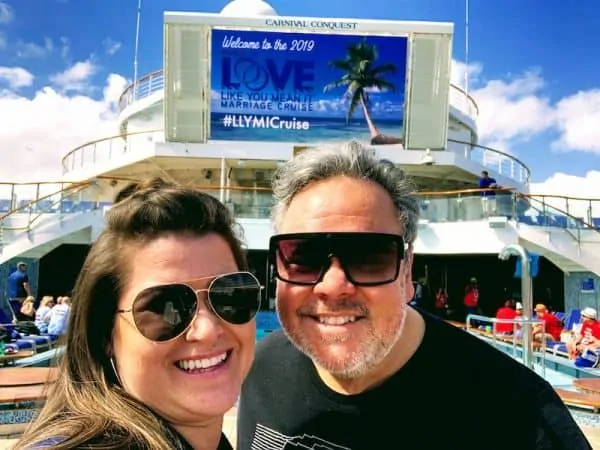 FamilyLife Love Like You Mean It Cruise 2019 couple on deck
