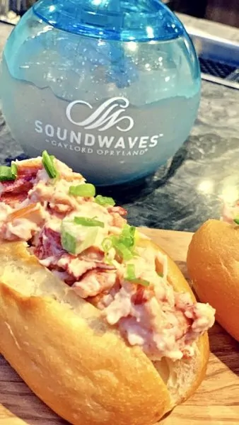Opryland SoundWaves Lobster Roll sandwich favorite food
