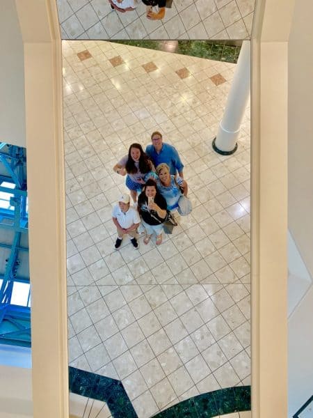 gardens mall mirror