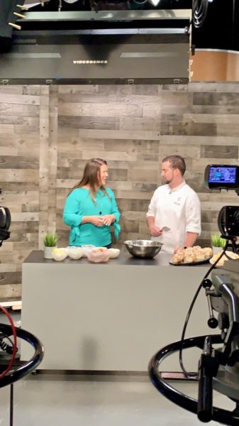 making lobster roll dip recipe on the sami cone show october 2019