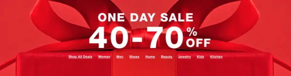 Macy's One Day Sale December 2019