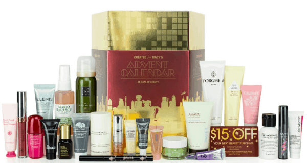 Macy's beauty advent calendar