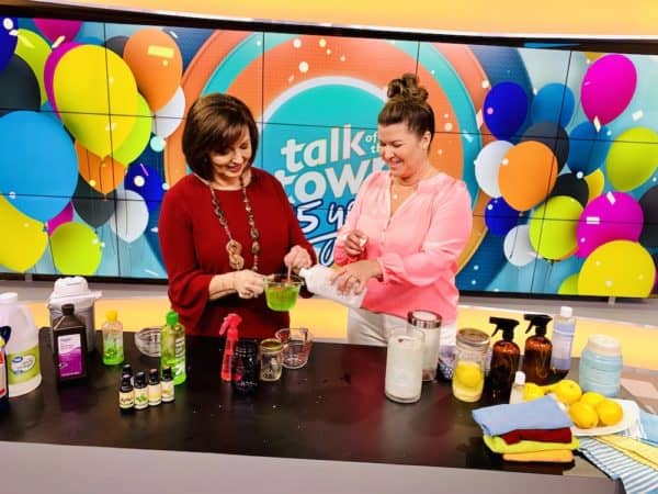 Making DIY Natural Hand Sanitizer on Talk of the Town