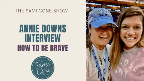 Annie Downs Interview Be Brave YouTube Cover